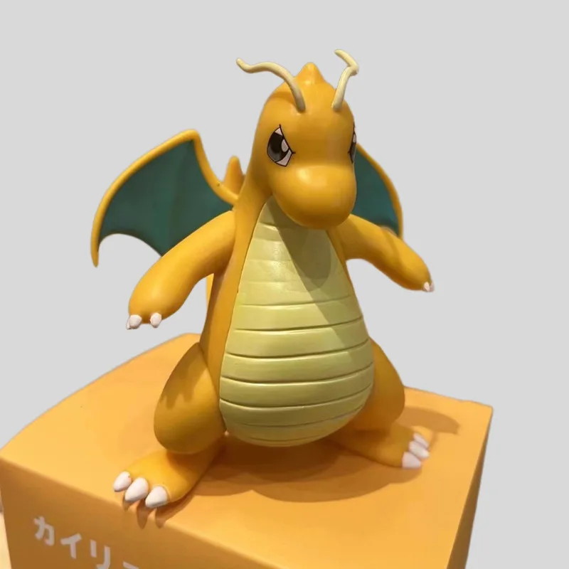12 cm Kuailong Figuur Leuke Draak PokéMon Hoge Precisie Pvc Model Anime Desktop Ornamenten 2d Collectie Geschenken Jongens meisjes Speelgoed