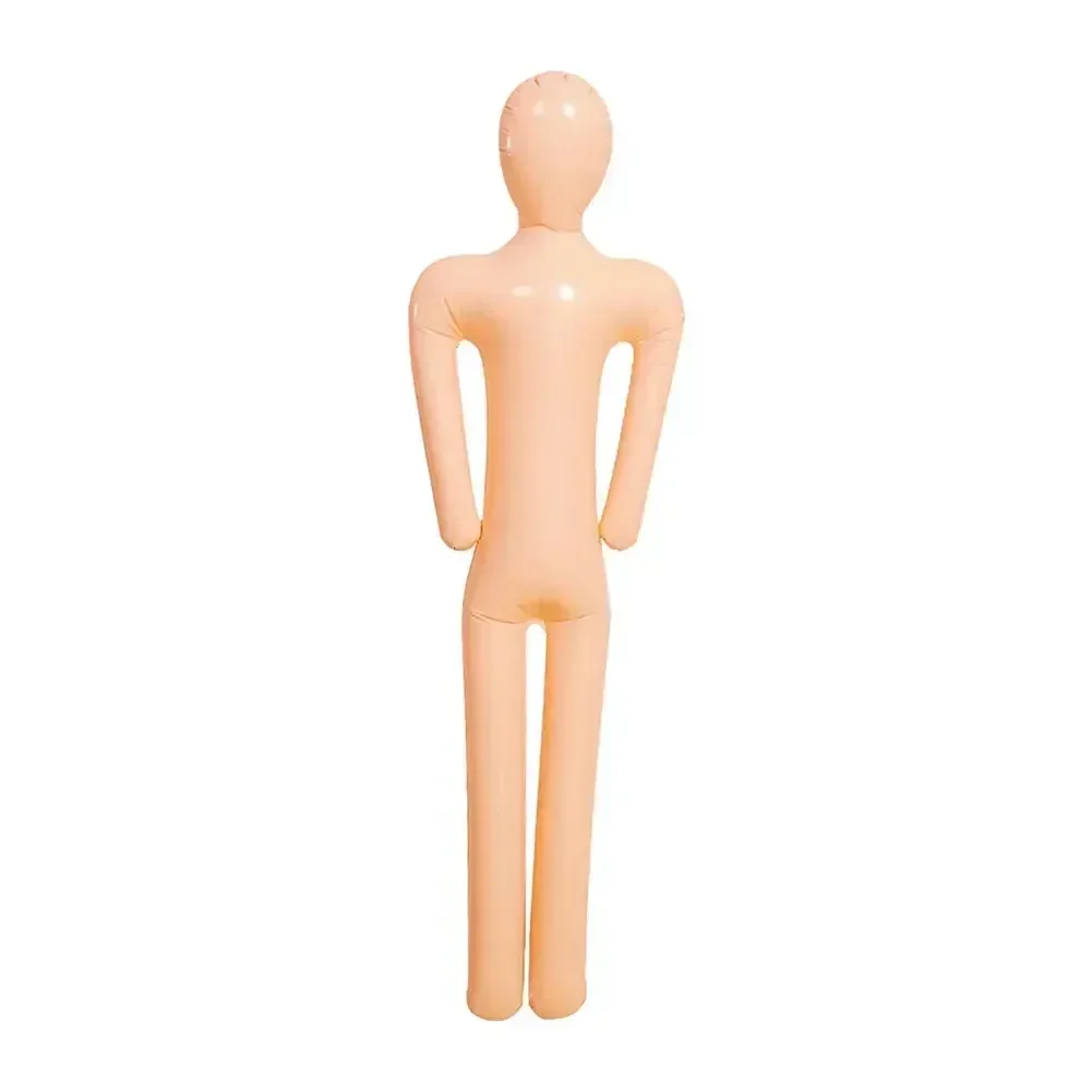 Life Size Inflatable Mannequin 1 5m/59inch Tall Body Form Perfect For Halloween Haunted House Reliable PVC Material