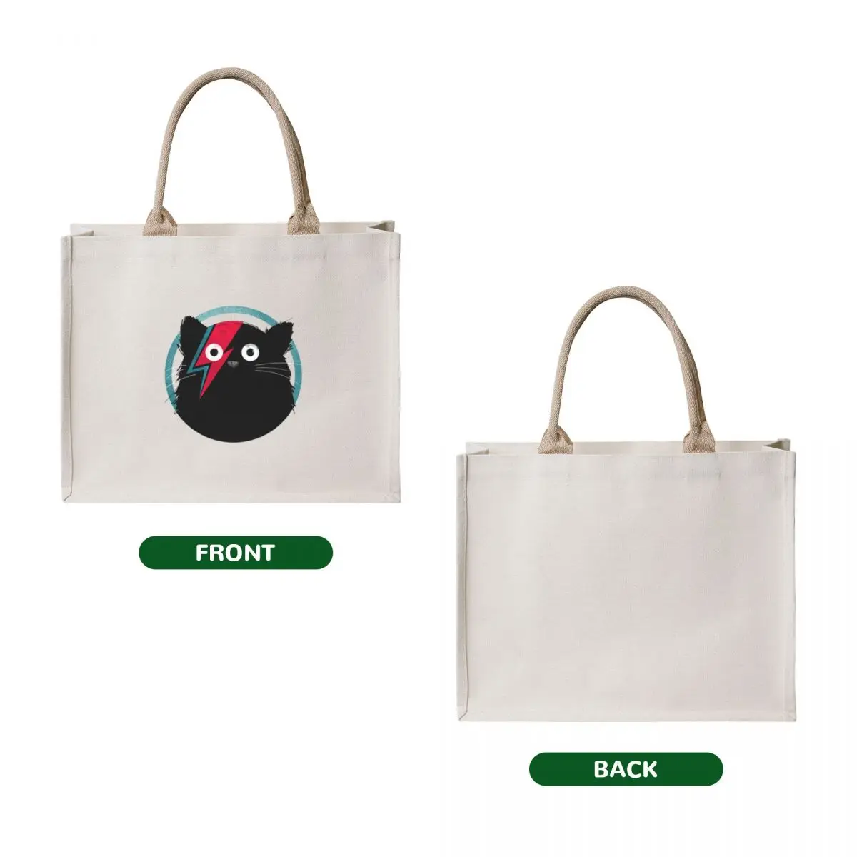 Cat Bowie Tote Bag woman shopping bag sacs de shopping eco pack