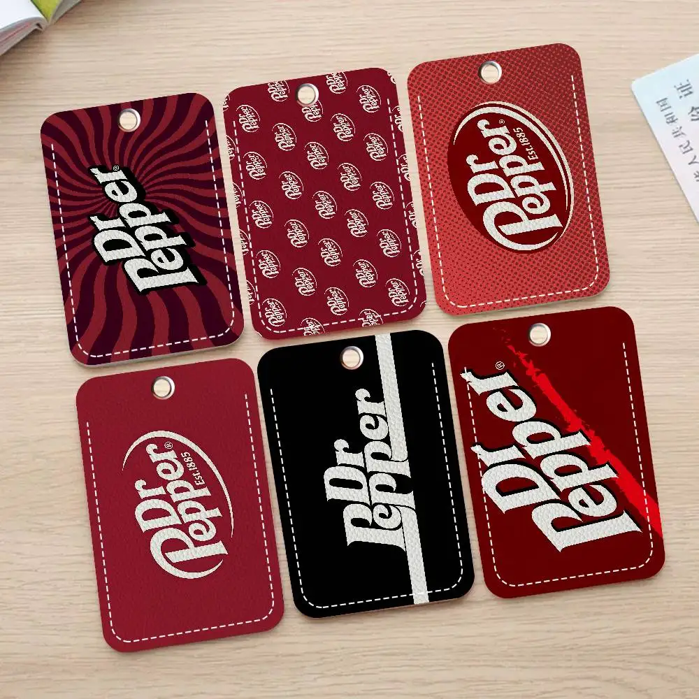 

Брелок-держатель для карт D-Dr Pepper: защитный чехол для кредитных, банковских и ID-карт, модный аксессуар