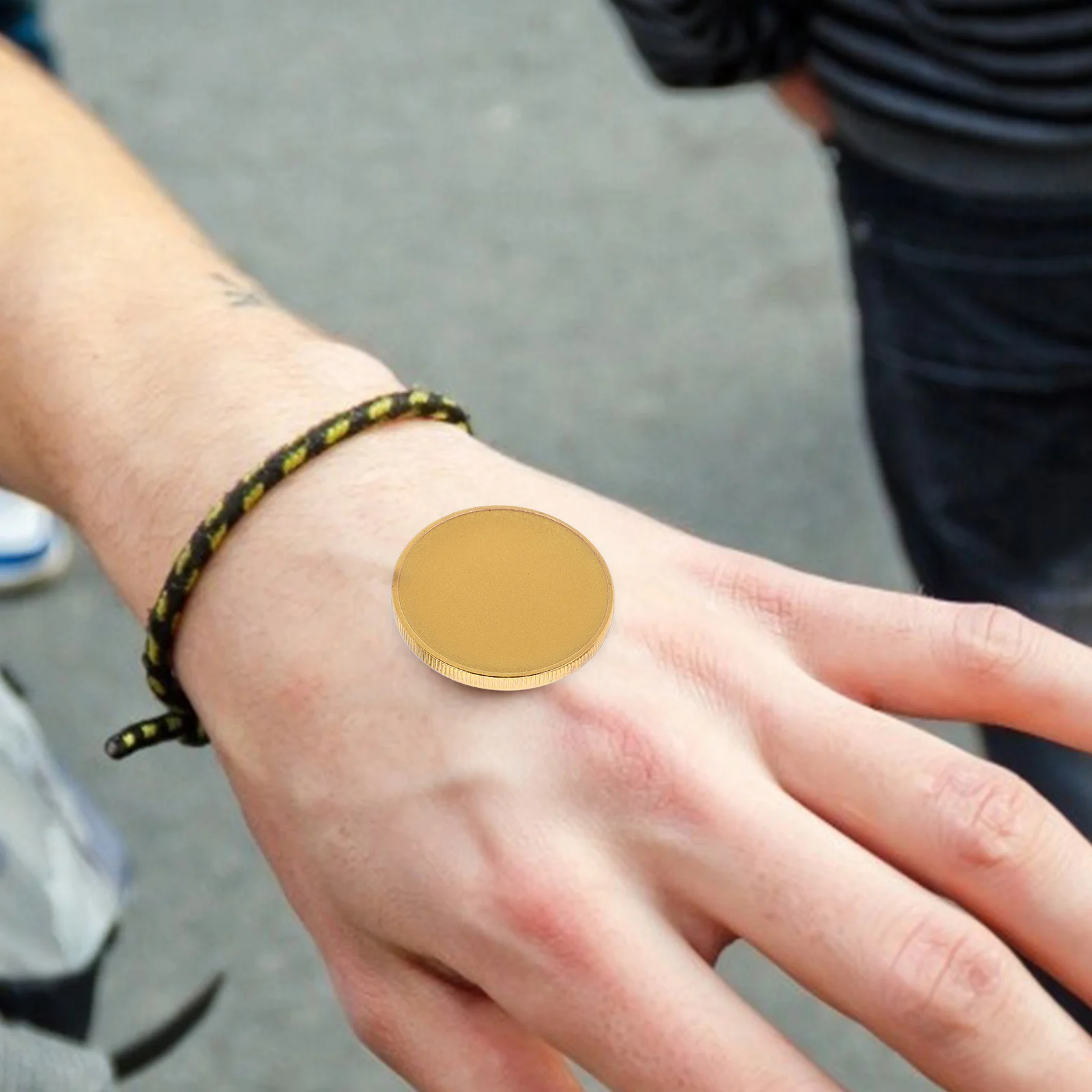 6pcs Blank Coin For Engraving 40Mm Round Metal Blanks Diy Crafts Supply Commemorative Coins Challenge Coin Making Jewelry Making