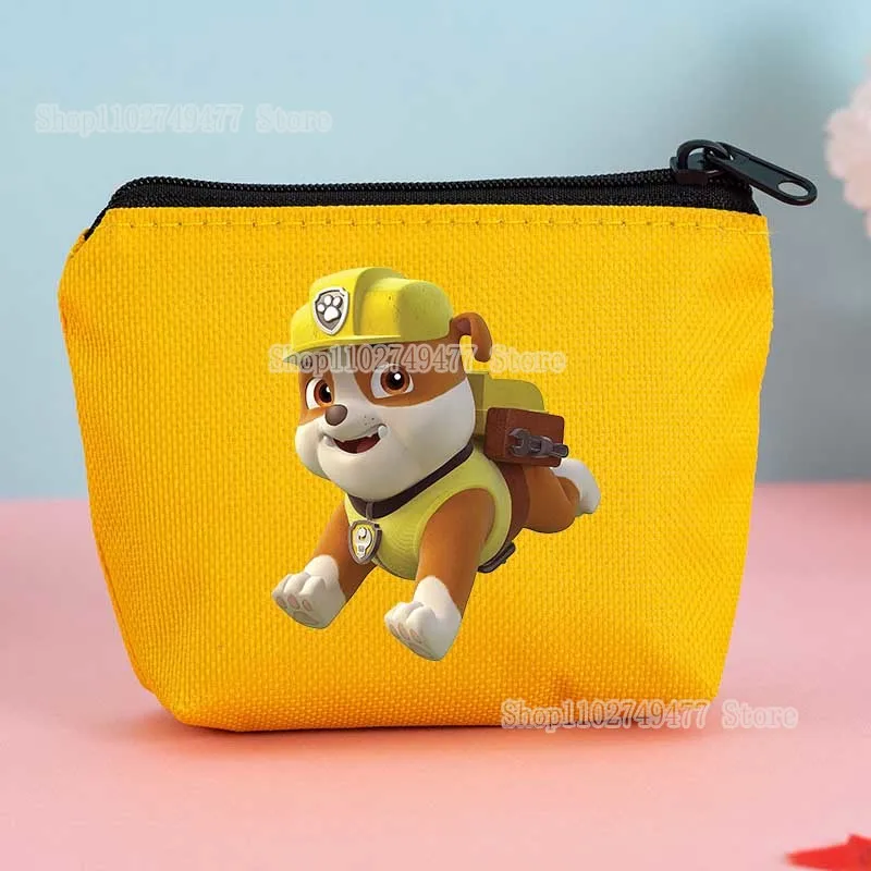 PAW patorl Coin Wallet Bag Cartoon Anime Cute Zipper Coin Purses Money Bag Key Card Storage Bag Daily Travel Small Pouch Gifts