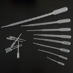 Laboratuvar pipet 0.2ml/0.5ml/1ml/2ml/3ml/3ml-L/5ml/10ml plastik tek kullanımlık kademeli konteyner sıvı damlalık ekipman saman