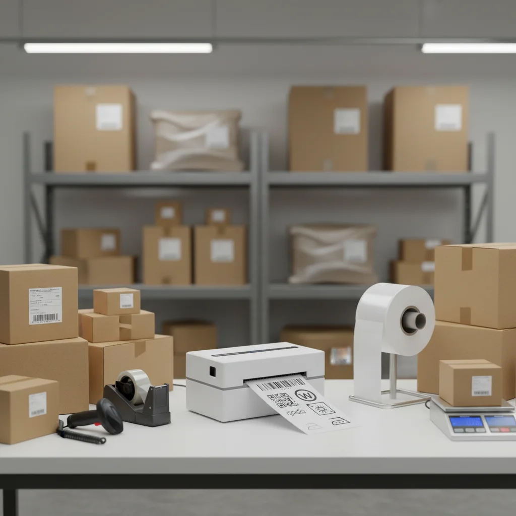 

ATV&UTV4 Inch Thermal Label Printer USB BT WiFi Connectivity Waybill Printer for Retail Warehouse Shipping Packaging Price Tag