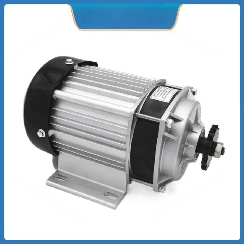 Moteur à engrenages CC sans balais à aimant permanent 48V 500W-1000W pour tricycle électrique