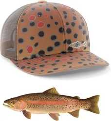 EUPHENG Fishing Hats for Men Mesh Back Adjustable Trucker Hats Baseball Caps for Outdoor Fishing, Running, Hiking, Biking