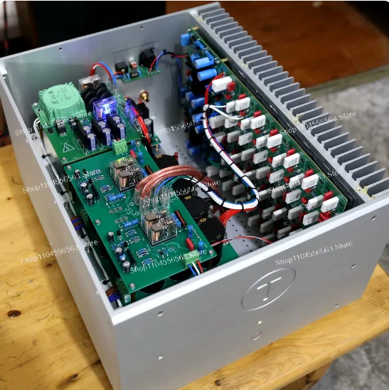 Flagship 1000W*2 T11PRO level mono Hi-end fully balanced rear amplifier 909 Fully Symmetric X-Amp Ultra Fast Power Amp Circuit