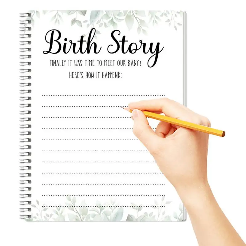 Pregnancy Planner Journal Memories Book Journal With Sticker Clear Printing Weekly Monthly Organizer For Baby Growth Record