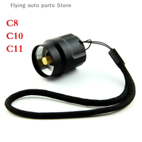 High Quality C8 Q5 Black Sliver Flashlight Remote Pressure Switch Assembly Tail Accessories Torch Tail Switch Set DIY Accessorie