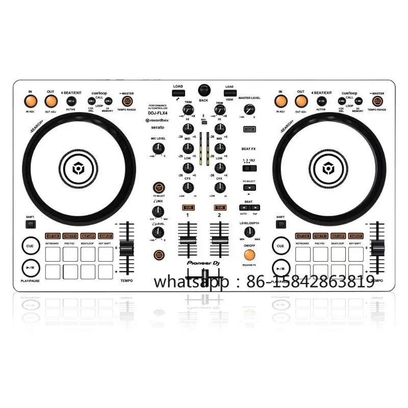 

DDJ-FLX4 Film All-in-one Machine Flx4 Controller Disc Player Ddjflx4 Sticker White