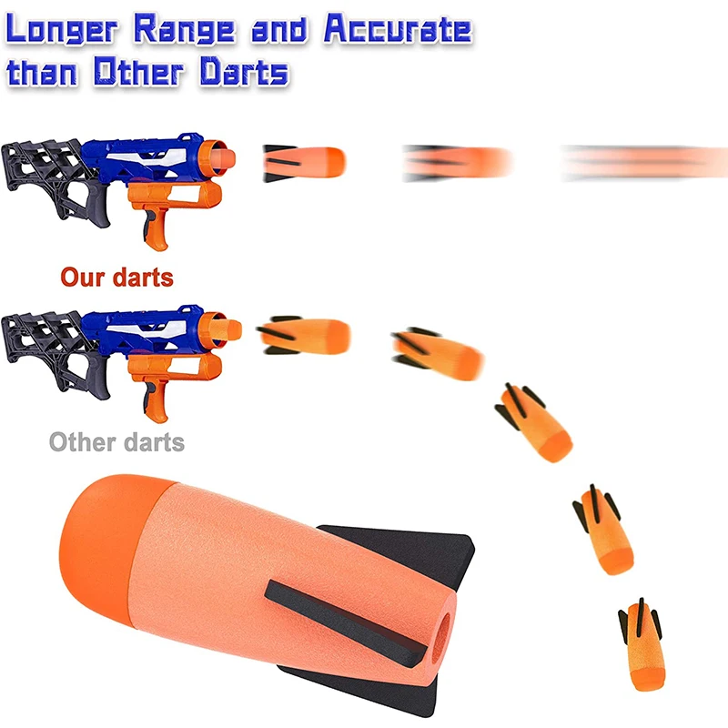 Schaum Mega-Raketen Refill Pack Spielzeug Zubehör Kompatibel für Nerf Rakete N-Strike Elite Serie Raketen Blaster Raketen launcher