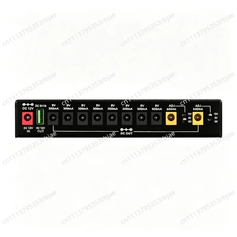 Effects Power Supply, Musical Instrument Power Supply, Independent, Low Noise ISO10