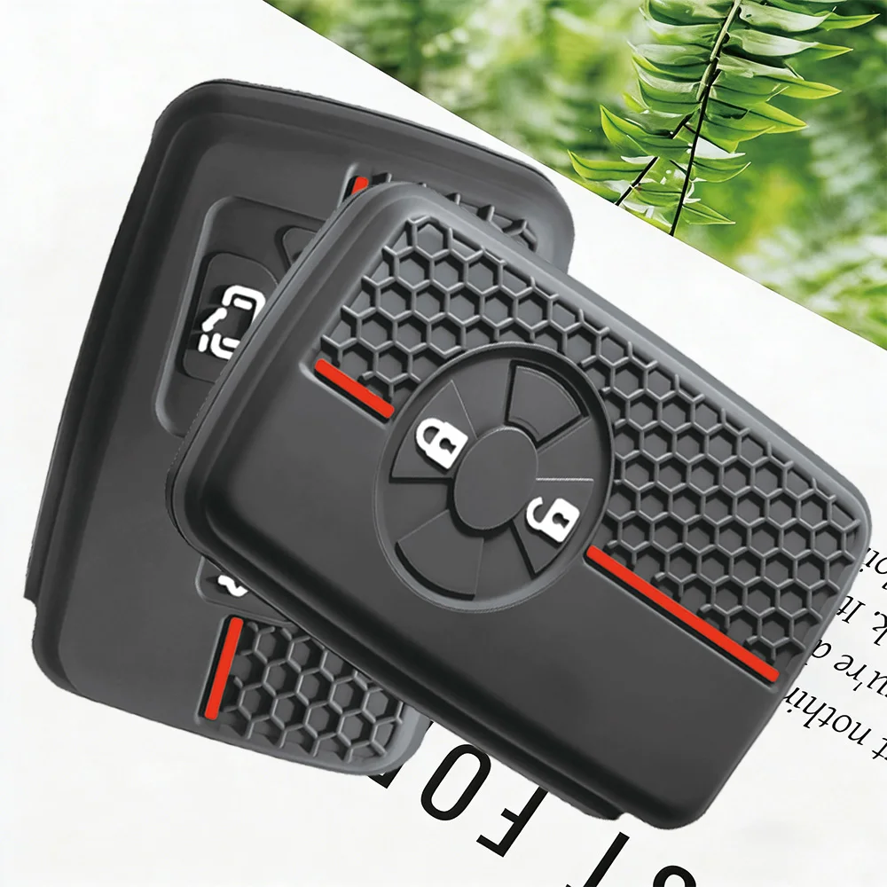 Premium Soft Silicone Car Key Case Cover for Toyota RAV4 2008 Premio Auris Rukus Vanguard Estima Alphard Vellfire Key Holder