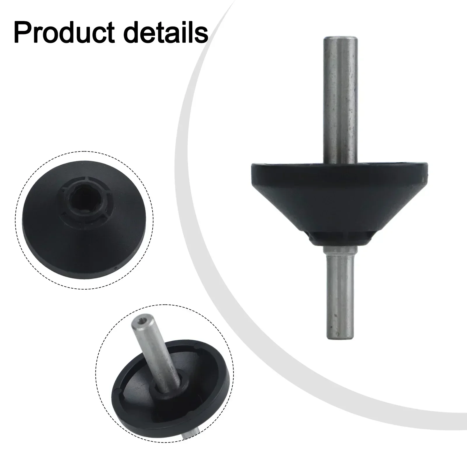 

High-quality Centering Cone Power Tools 1pc Black Fixed Base For Fixed Base Replace Spare Parts Centering Cone