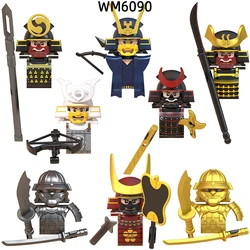 The Medieval Japanese Samurai Model Blocks MOC Bricks Set Gifts Toys For Children WM6090