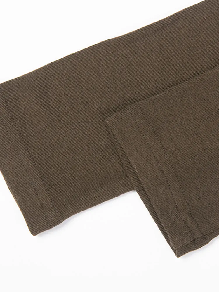 Camiseta Interior Larga de Diseño Sensacional para Mujer, Estilo Coreano, Ajustada, con Patrón Creativo y Transpirable