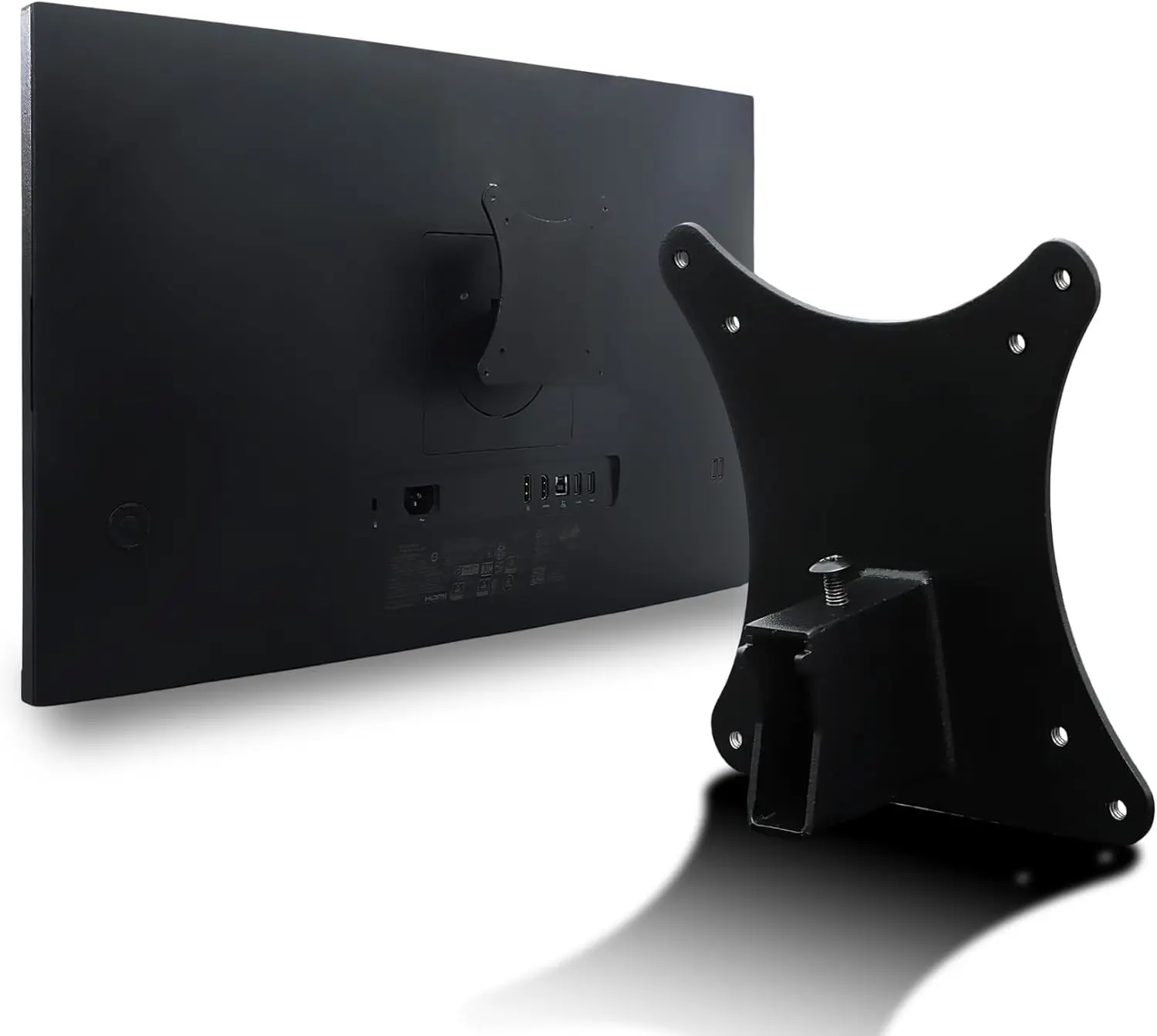 

Адаптер VESA, совместимый с мониторами HP G5 E24 E24q E24u E24t E27 E27u E27q E27k E32k VESA MOUNT