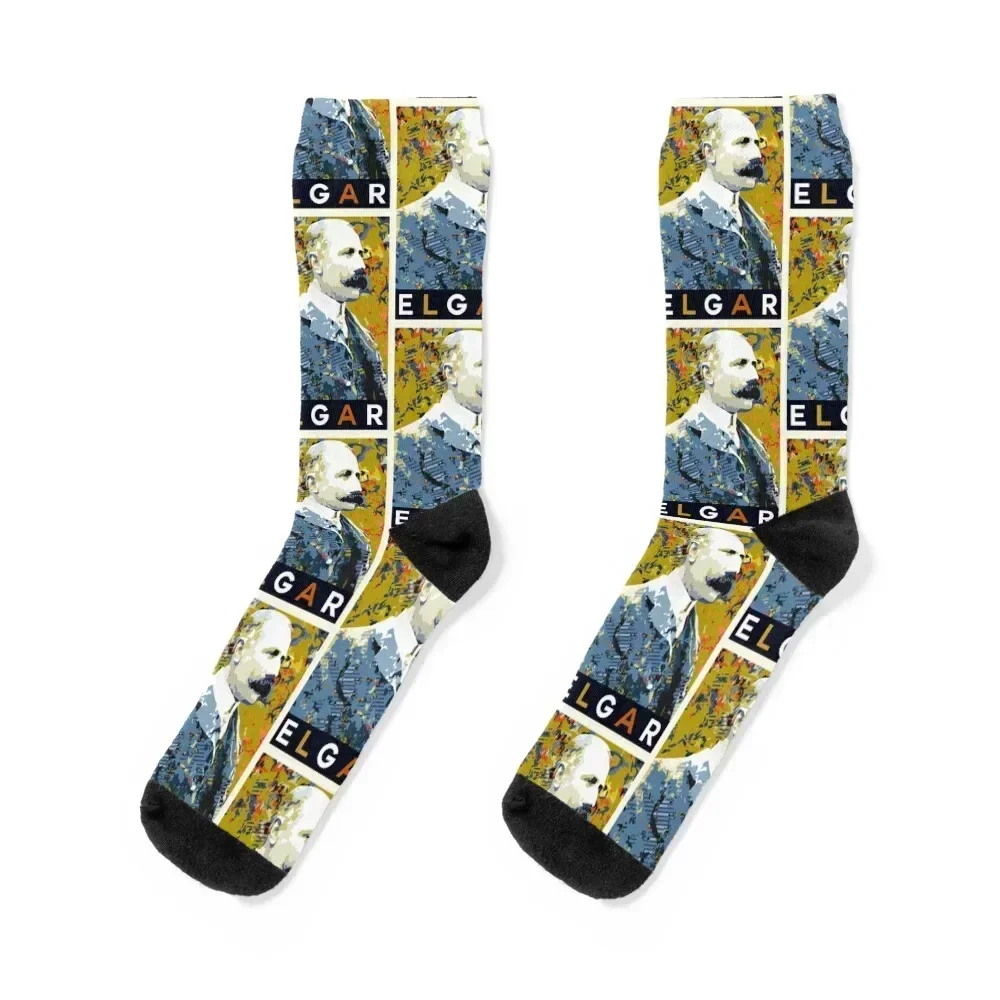 

Elgar Socks Christmas cool happy Socks For Man Women's