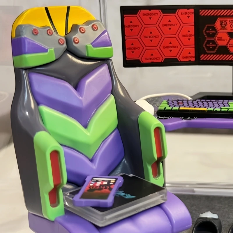 本物のリメントエヴァンゲリオンルームミニチュアままごとブラインドボックスセット装飾収集アニメかわいいアクションフィギュア誕生日おもちゃギフト