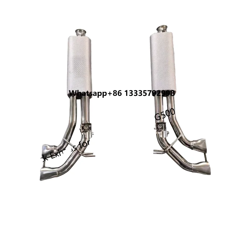 

High Performance High End Customization STainless Steel Downpipes Valvetonic Exhaust Mercedes Benz G500/G63 Exhaust‘Silencer