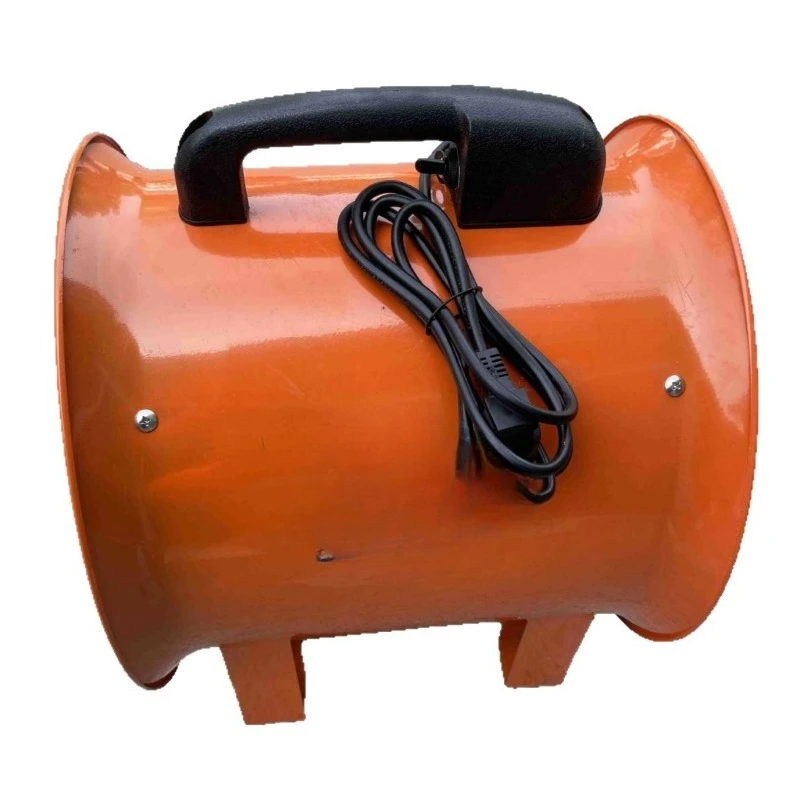 Tunnel exhaust machine, portable tunnel exhaust machine