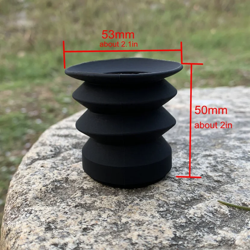 35-40mm uniwersalna guma kubek okularowy taktyczny osłona ochronna na oczy do noktowizora luneta lornetka