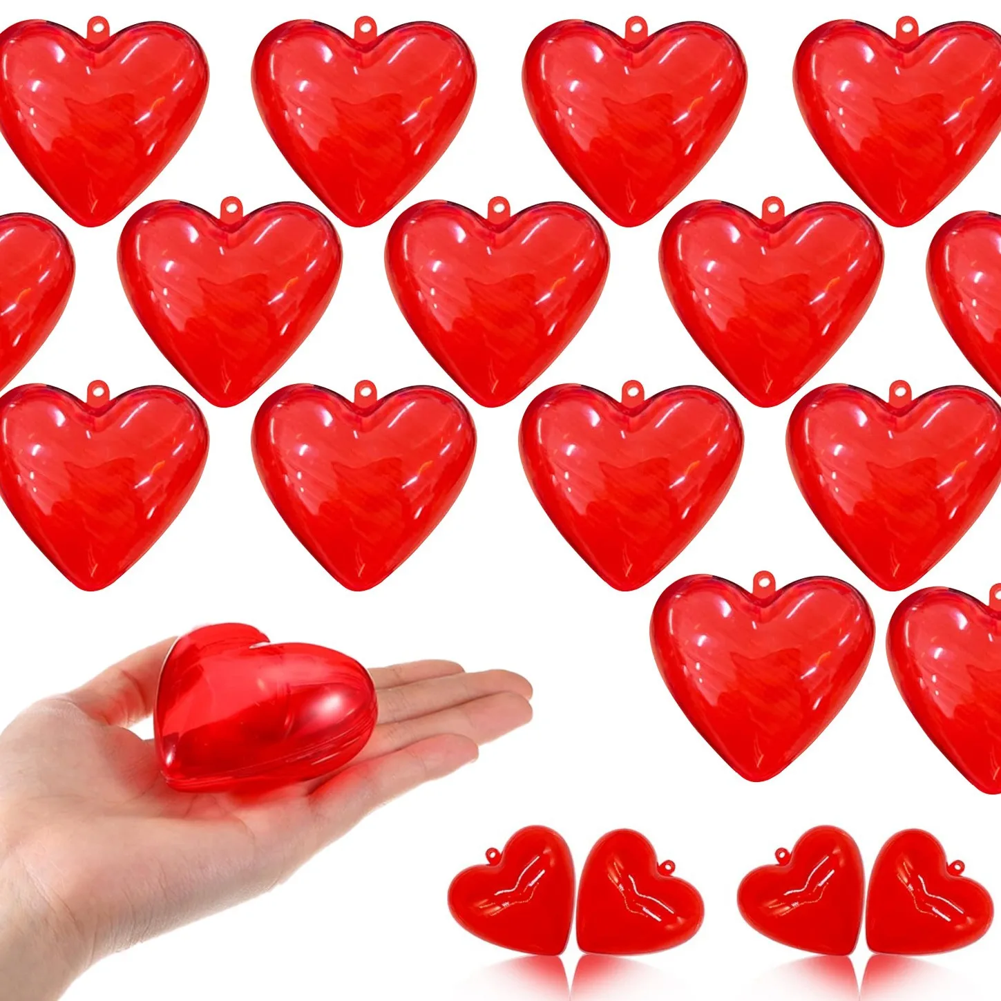 10 stuks Mini Rode Liefde Bonbondoos Kids Verjaardagsfeestje Kraamcadeau Bruiloft Valentijnsdag Cadeau Decoratieve Benodigdheden