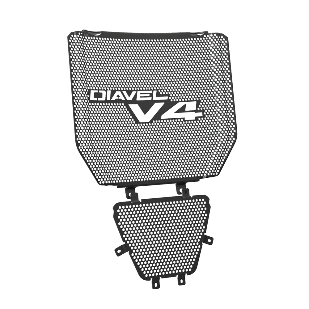 Motorcycle Aluminum Radiator Grille Guard Cover Protector For Ducati Diavel V4 DIAVEL V 4 2023 2024 Oil Cooler Grill Protective