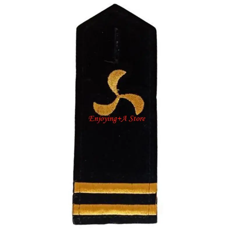 PXPB Spallina uniforme da marinaio Capitano Stage Show Spalline per spalle in costume marino