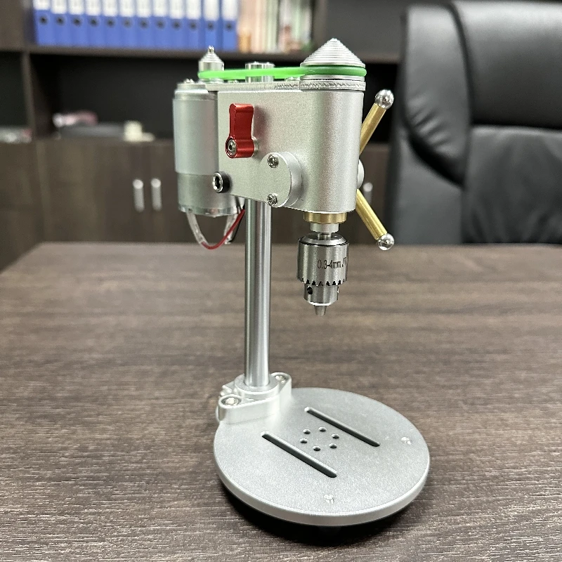 Mini taladro de mesa de alta precisión, reparación de relojes, taladro de mesa de precisión, reloj de precisión en miniatura, máquina perforadora de reparación de taladro de mesa