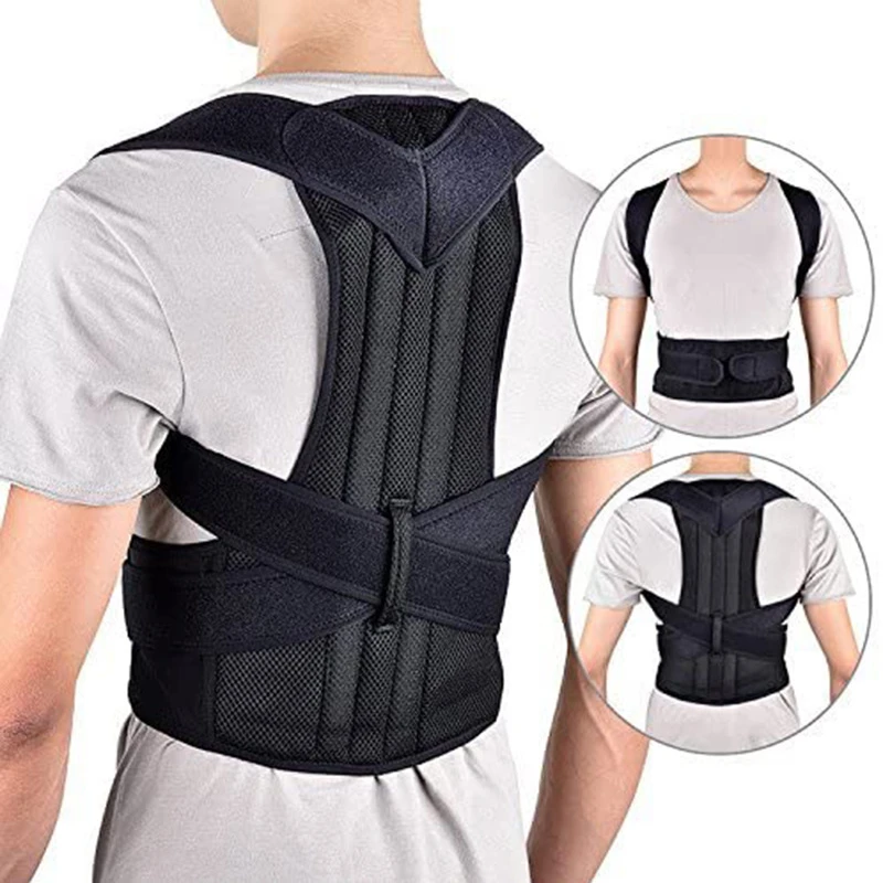 Back Posture Brace Clavicle Support Stop Slouching and Hunching Adjustable Back Trainer Unisex