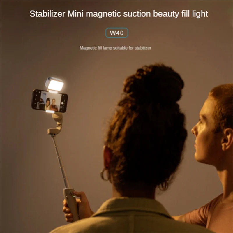 1 set ABS per stabilizzatore portatile DJI Feiyu luce di riempimento luce esterna per riprese dal vivo