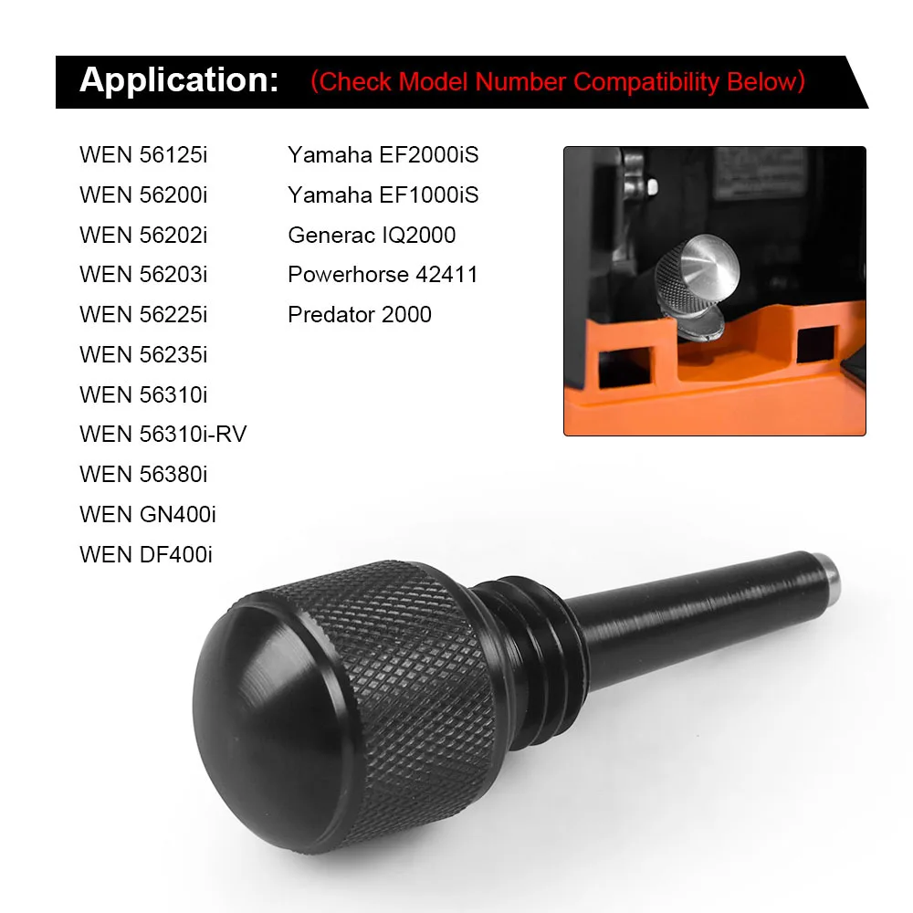 

Магнитный щуп масла M18 * 2,5 для инверторных генераторов для WEN 56125I 56200I для Yamaha EF2000IS EF1000IS для Predator 2000