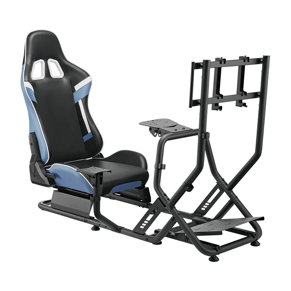 

LRS09-BS03 PC PS4 PS5 Gaming Racing Sim Simulator Driving Cockpit Rig for G25 G27 G29 G920 Car F1 GTR Simracing Seat