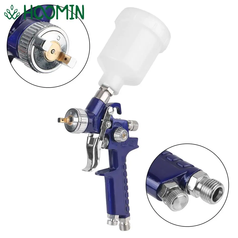 1.0mm Nozzle Mini Air Paint HVLP Spray Gun Mini Air Paint Spray Guns Airbrush For Painting Car Aerograph Spraying Gun