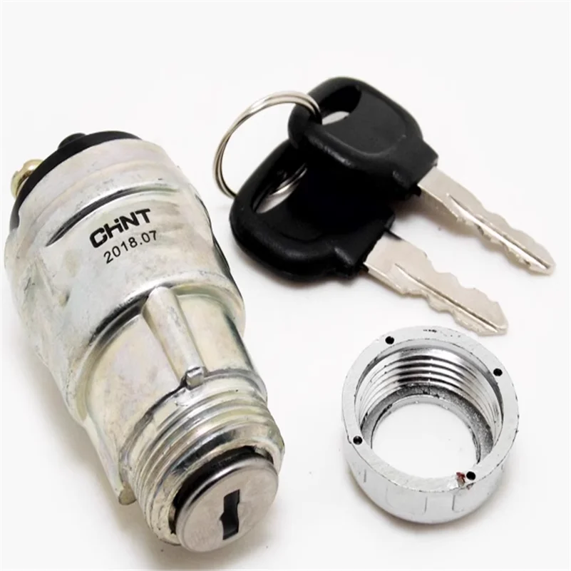Forklift JK423 Ignition Switch Start Lock With Key 12V 24V