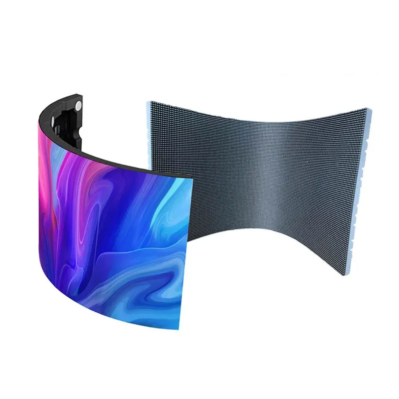 

AiminRui High Resolution P2 Indoor 1/40 Scan 320*160mm / 160*80 Pixels 3in1 RGB SMD Full Color LED Display Flexible Panel Module