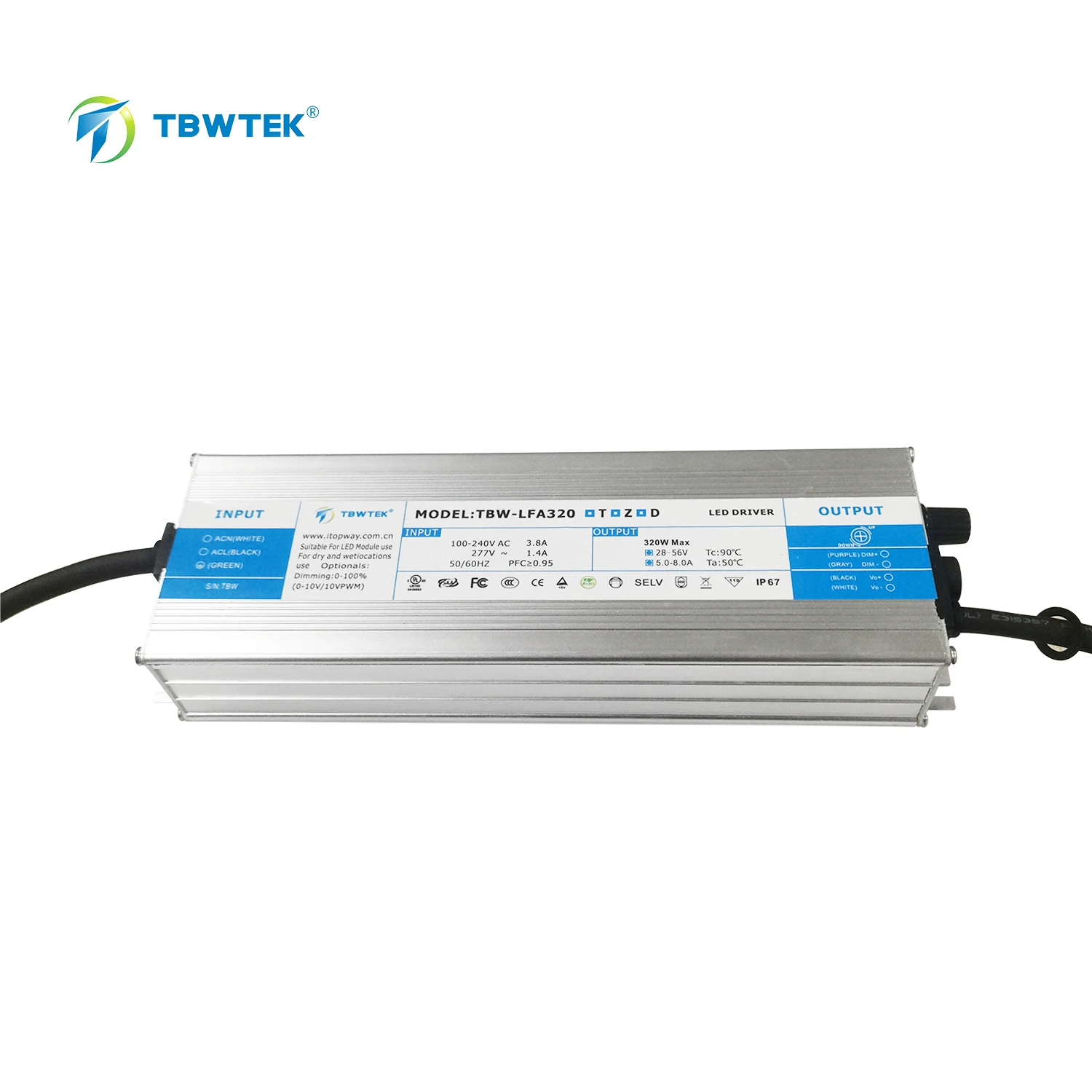 TBW-LFA320W-T/Z/D 320W AC DC Converter Fuente De Alimentacion Variable Power Supply