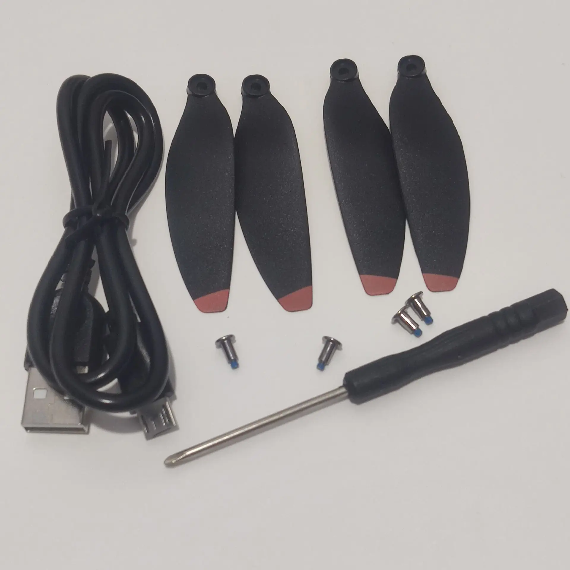 K918 MAX GPS Drone Spare Parts Accessories Package USB Charging Wire Screwdriver Blade Propeller