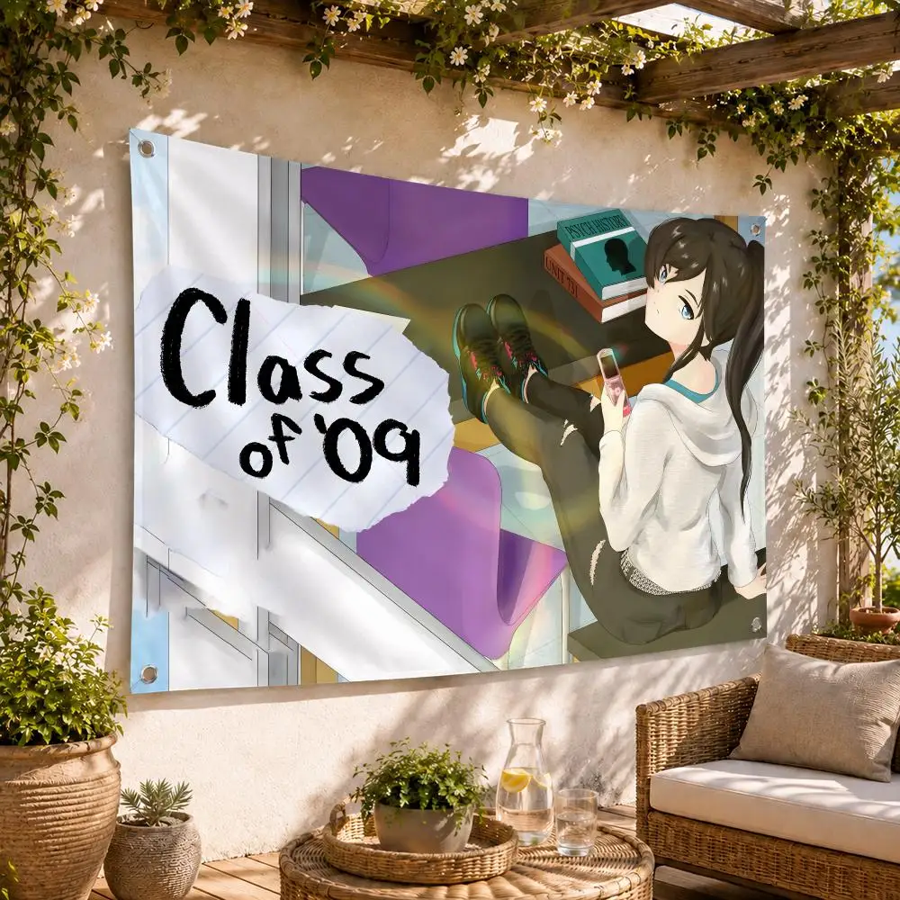 Class of '09 The Flip Game Flags Flag Soft skin-friendly Durable Tapestry Outdoor party Home living room bedroom Decoration