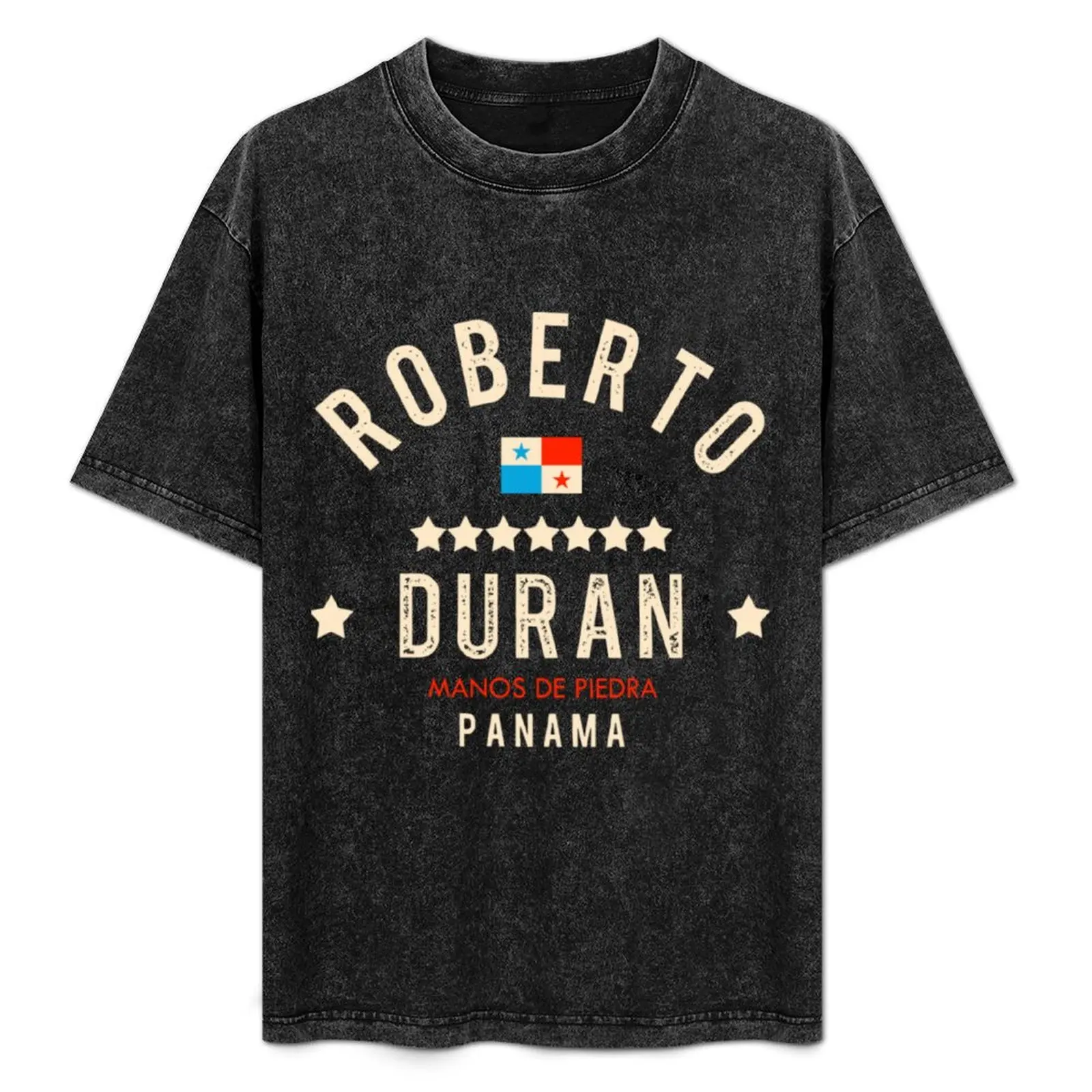 

ROBERTO DURAN BOXING T-Shirt Basic Simple Design Short Sleeve Shirt