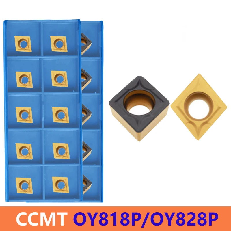 

LIHAOPING CCMT060204 CCMT060208 CCMT09T304 CCMT09T308 OY818P OY828P Carbide Insert Turning Tools Cutter CCMT 09T304 060204 Steel