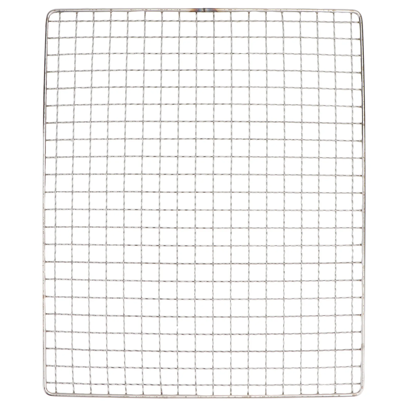 Stainless Steel Squares Holes Grill Barbecue Wire Mesh Multi-Purpose BBQ Grid Cooking Baking Rack Barbecue Grill (26 x 32cm)