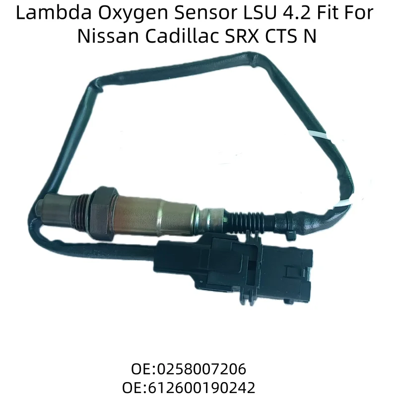 

Lambda Oxygen Sensor LSU 4.2 Fit For Nissan Cadillac SRX CTS N#30-2001 0258007206 612600190242