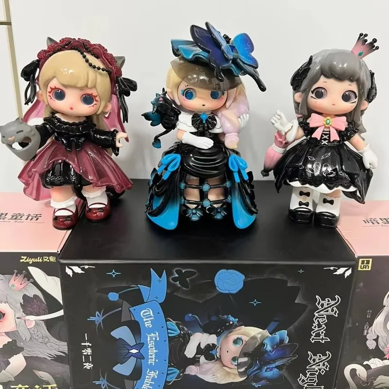 Ziyuli A Fábula Esotérica Série Blind Box Brinquedos, Figuras de Ação Kawaii, Boneca Designer Modelo, Presentes de Ano Novo, Confirmar Estilo