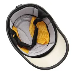 Baseball Cap Motorcycle Half Helmet Safety Half Face Helmet Vintage Summer Cap Safety