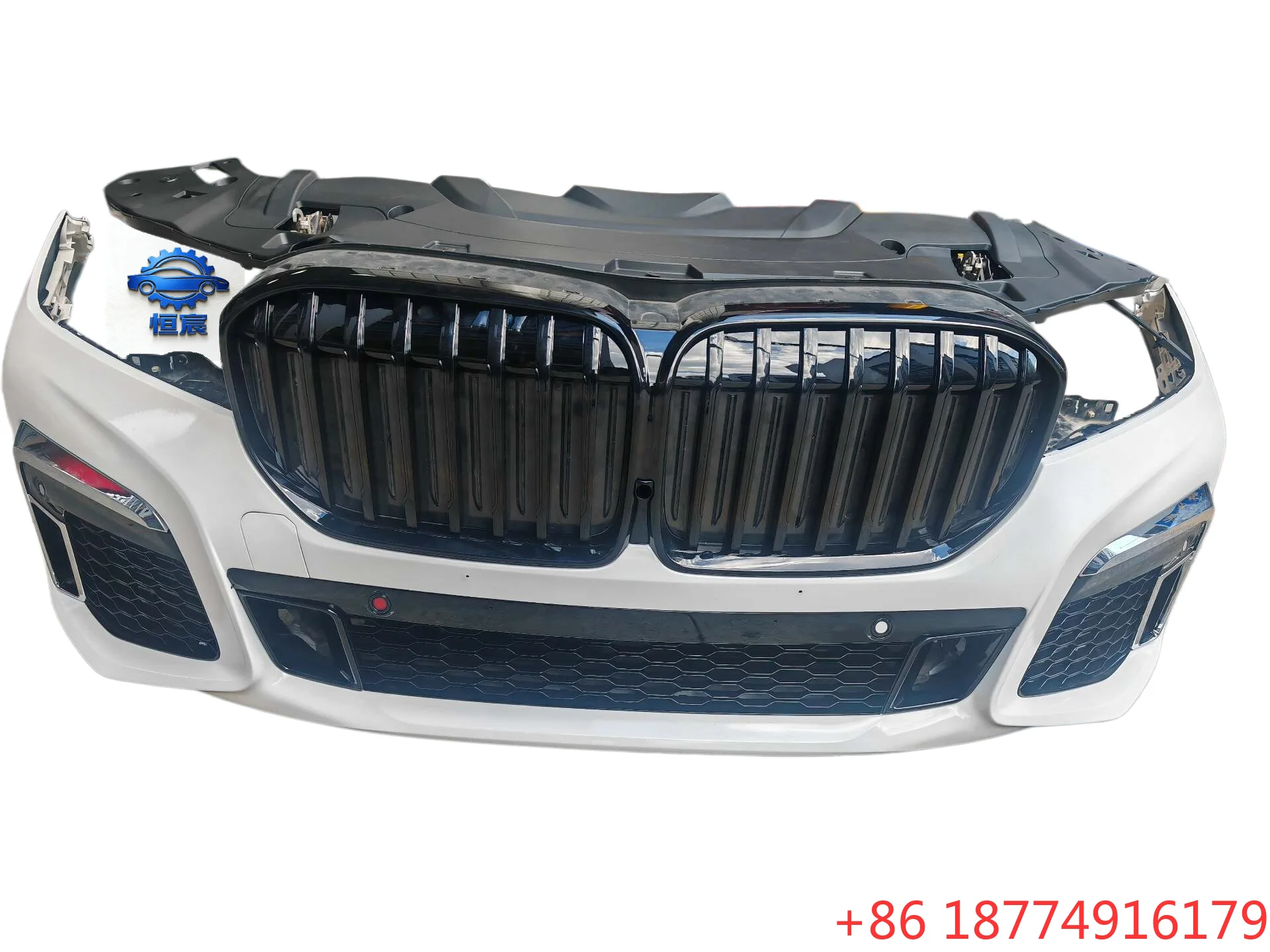 

Suitable for 7 Series G12 Head Mouth 730li740li750LI760M Front Bumper Surrounding Headlight Cover Wings Original