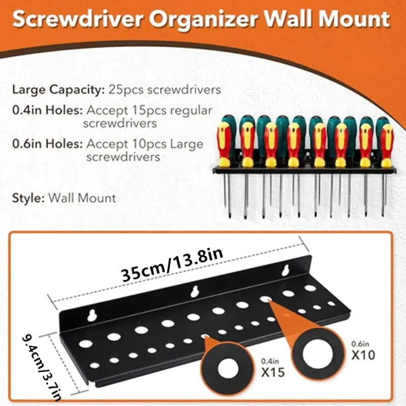 Tool Organizer Rack screwdrive - Workshop Tools Store review and price