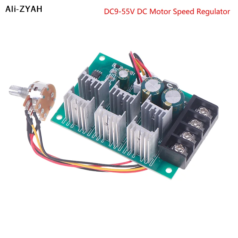 【YH】PWM DC Motor Speed Regulator 12V 24V 36V 48V High Power Drive Module High Power Motor Driver 40A Current Regulator