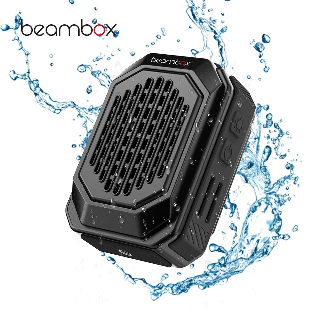 Custom-Made IPX7 Waterproof BT Wearable Speaker with Ear Clip Small Wireless for Home or Work for Party Use Call Making